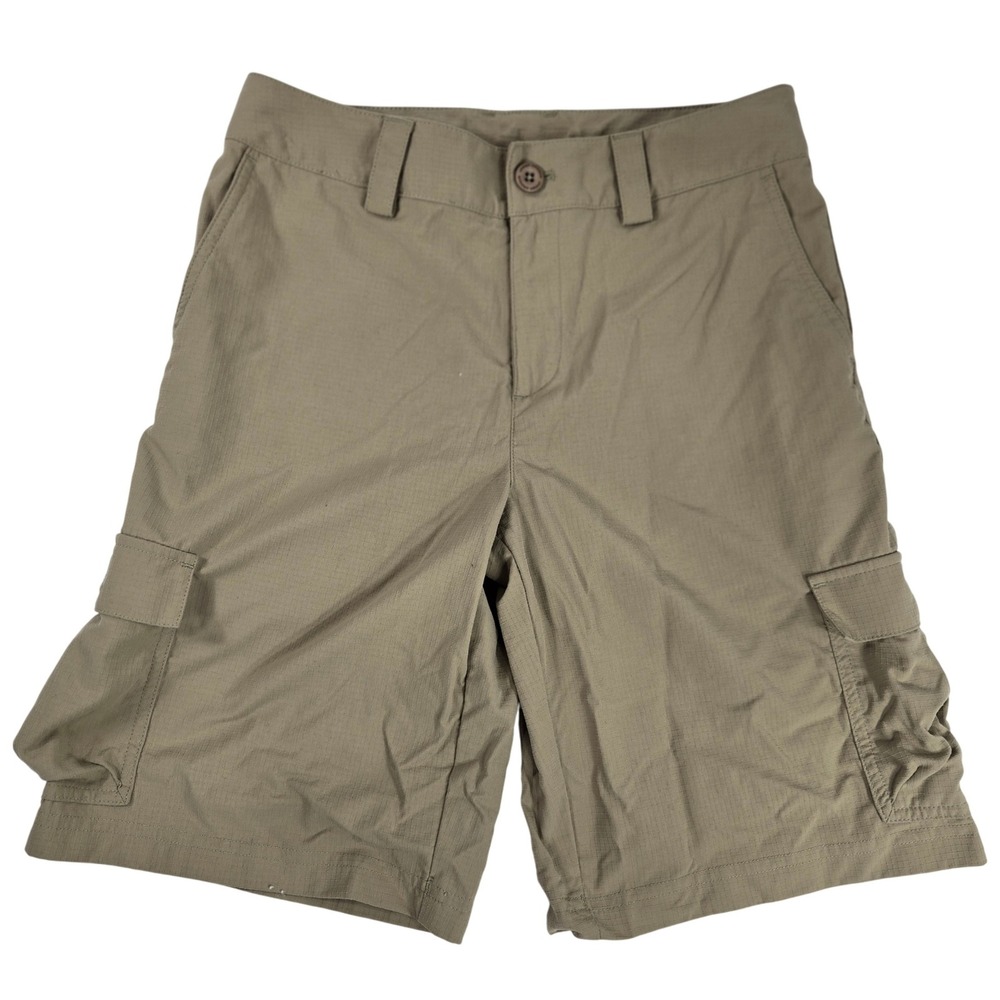Under Armour Cargo Shorts Hiking Outdoors Lightweight YLG Ripstop Gorpcore 28"